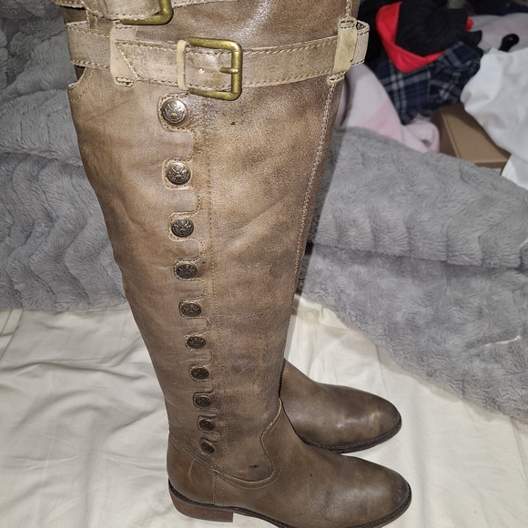 Sam Edelman LEATHER boots.  Size 7.5 - Picture 4 of 8